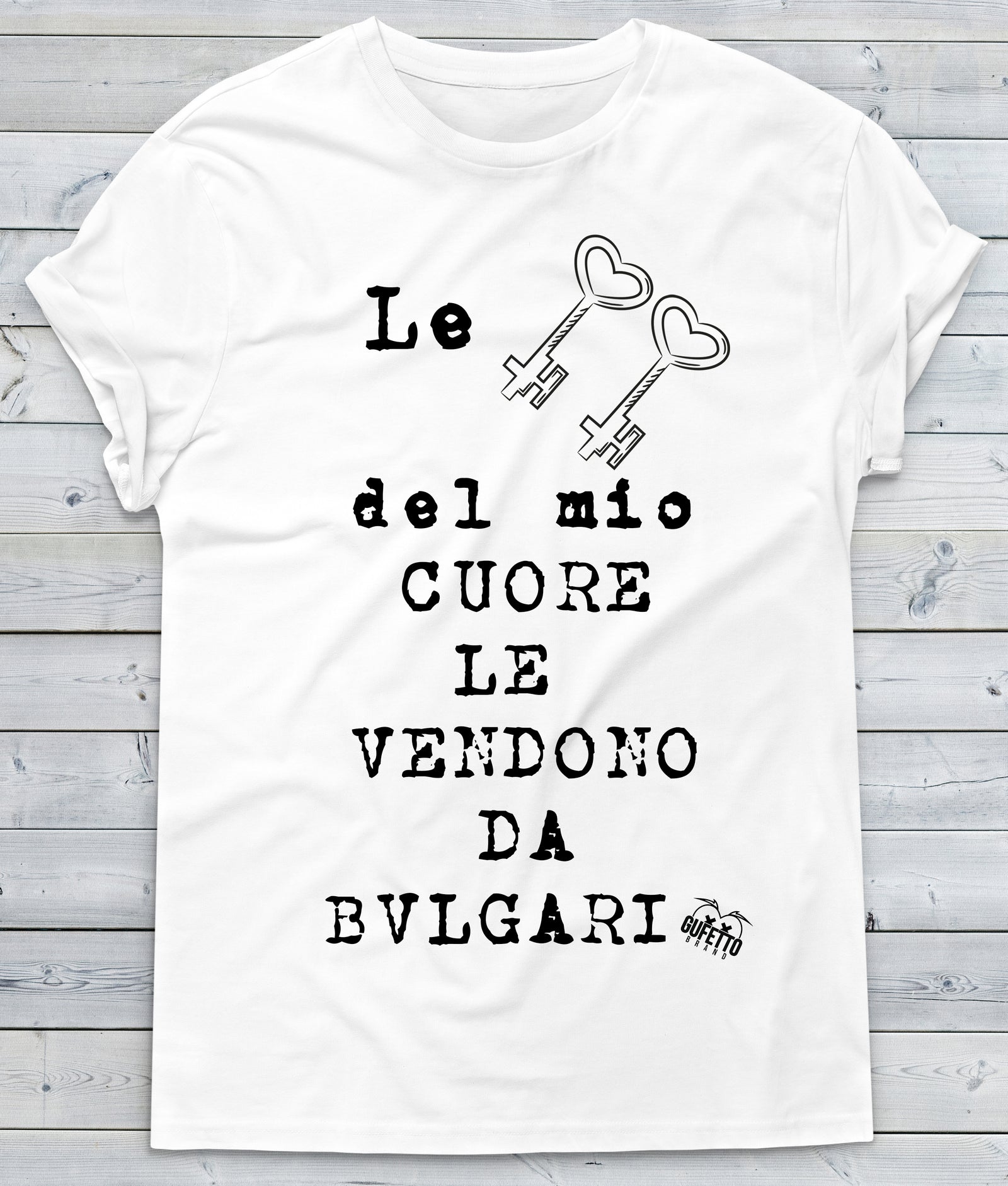 T-shirt Uomo Le Chiavi - Gufetto Brand 