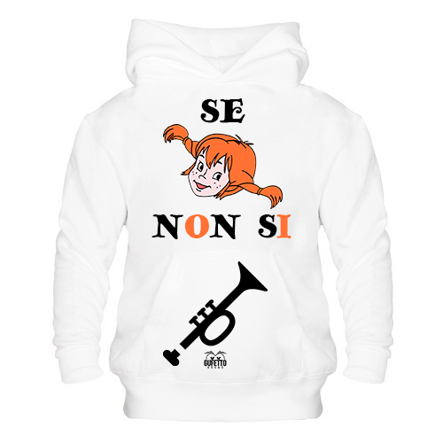 Felpa uomo Pippi - Gufetto Brand 