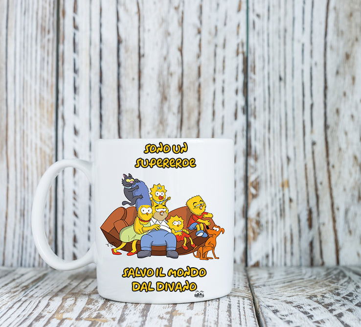 Tazza Supereroe ( L4029 ) - Gufetto Brand 