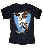 T-shirt Uomo Soccer Gufetto BiancoCeleste - Gufetto Brand 