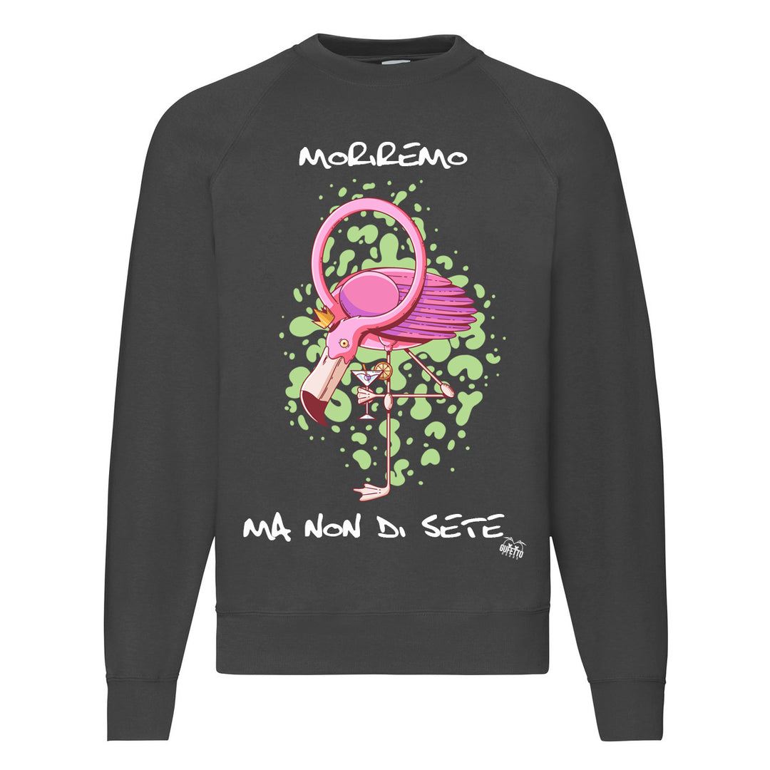Felpa Classic  Uomo Donna Pink D. ( Z098 ) - Gufetto Brand 