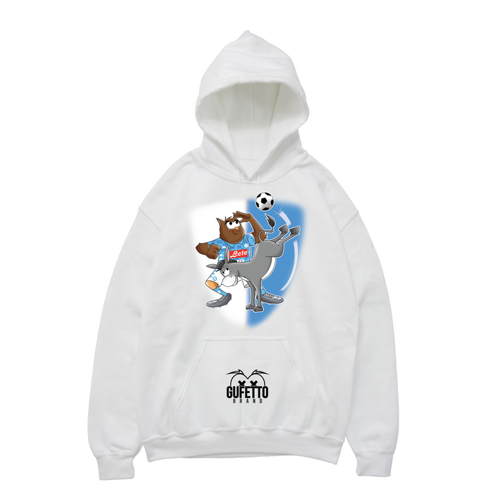 Felpa uomo Soccer Gufetto Azzurro - Gufetto Brand 