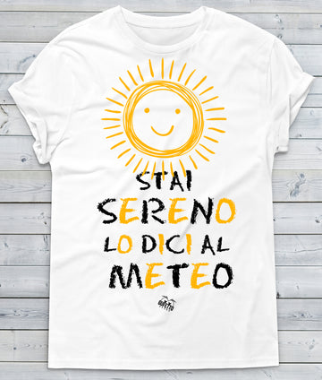 T-shirt Uomo Stai Sereno
