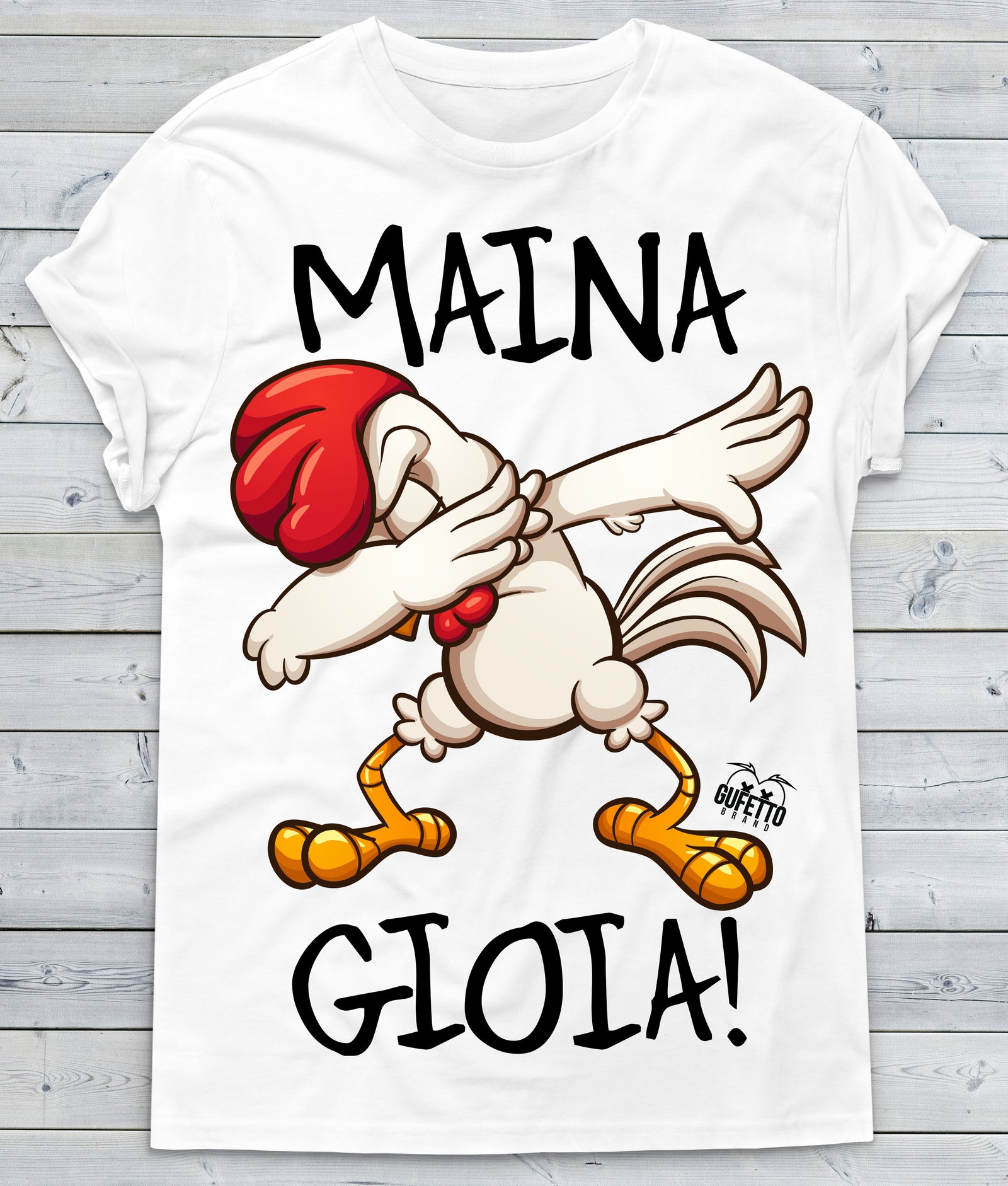 T-shirt Uomo  MAINA ( B748 ) - Gufetto Brand 