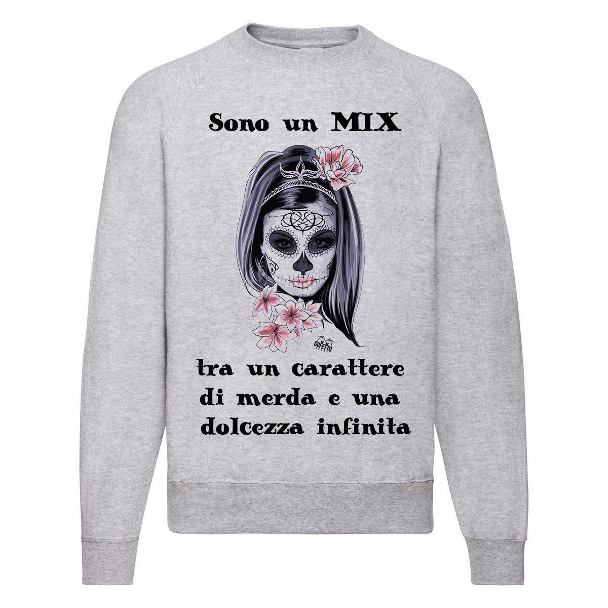 Felpa Classic Donna MIX  ( K941 ) - Gufetto Brand 