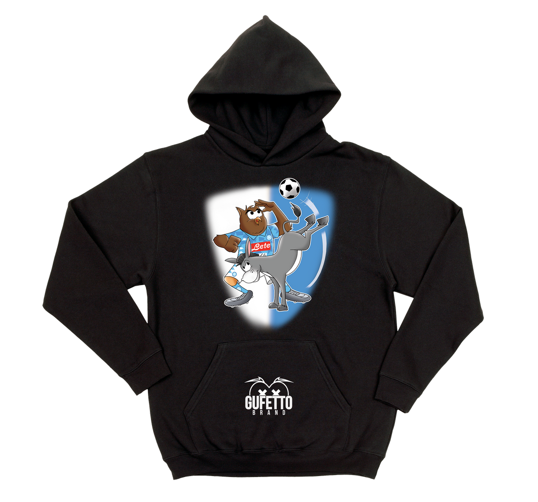 Felpa donna Soccer Gufetto Azzurro - Gufetto Brand 