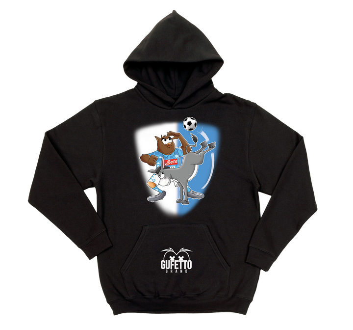 Felpa donna Soccer Gufetto Azzurro - Gufetto Brand 