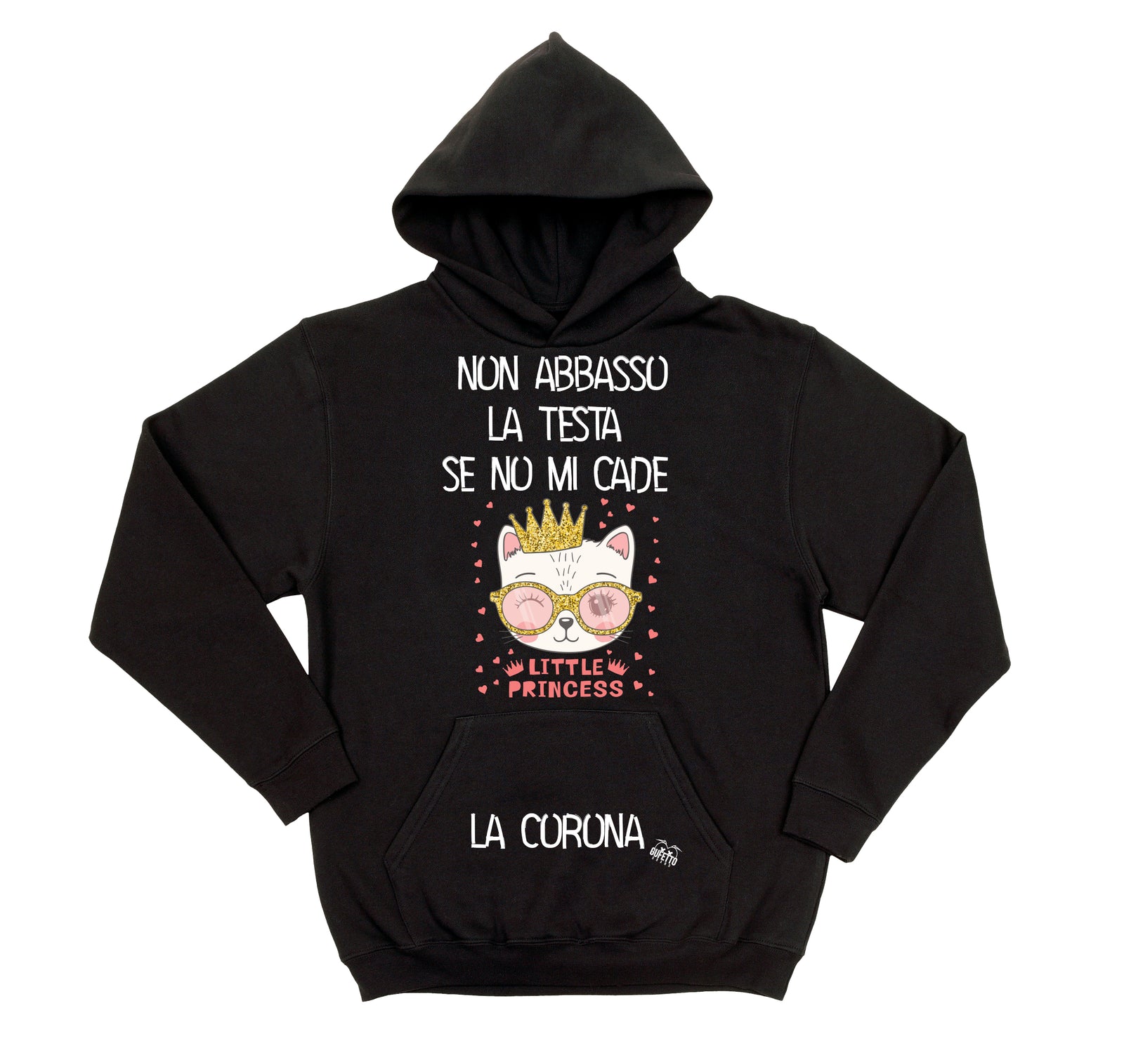 Felpa donna Corona - Gufetto Brand 