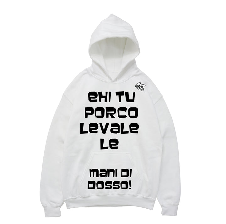 Felpa donna Ehi tu - Gufetto Brand 