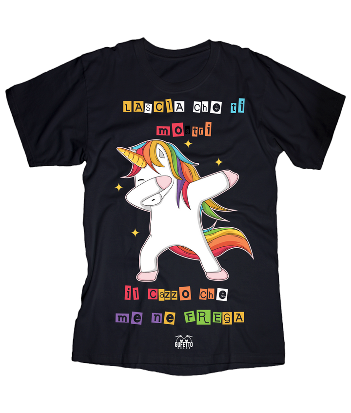 T-shirt Uomo Lascia che ti mostri... Unicorn - Gufetto Brand 