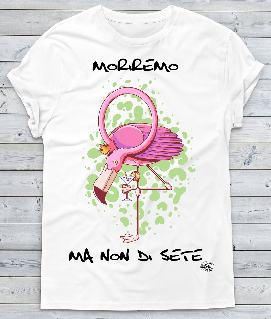 T-shirt Donna Pink D. ( Z098 ) - Gufetto Brand 