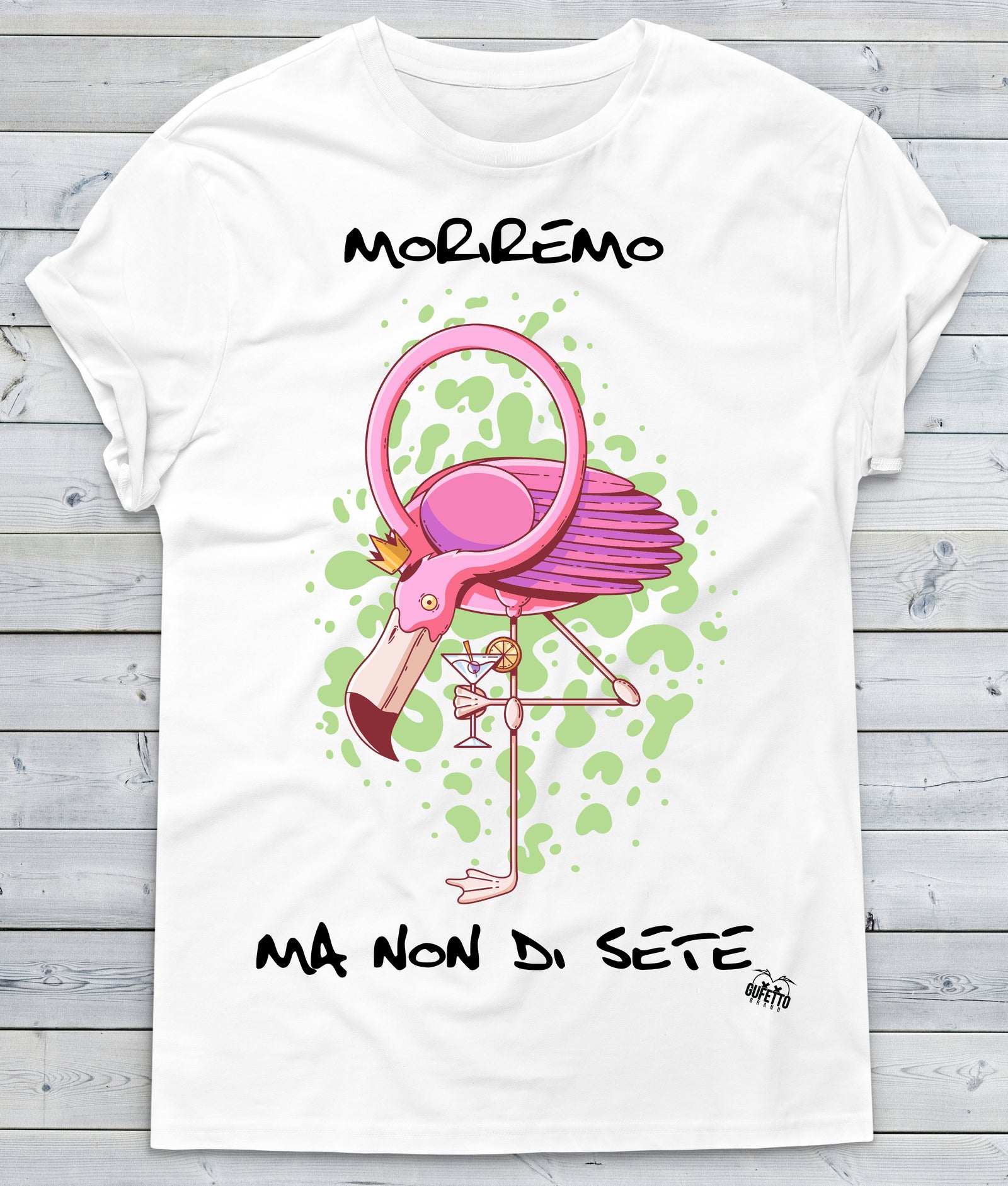 T-shirt Uomo Pink D. ( Z098 ) - Gufetto Brand 
