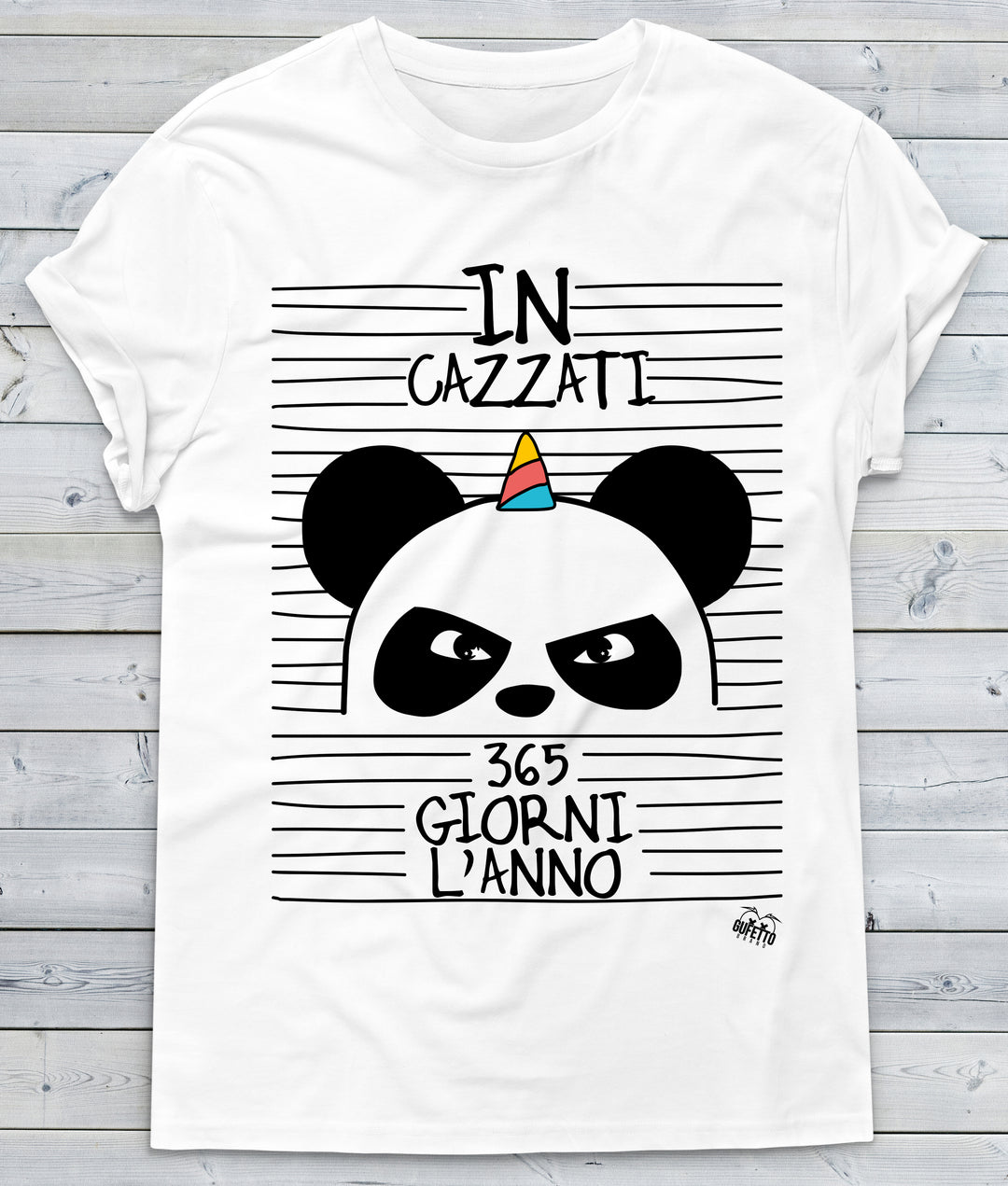T-shirt Uomo INCAZZATI ( S953 ) - Gufetto Brand 