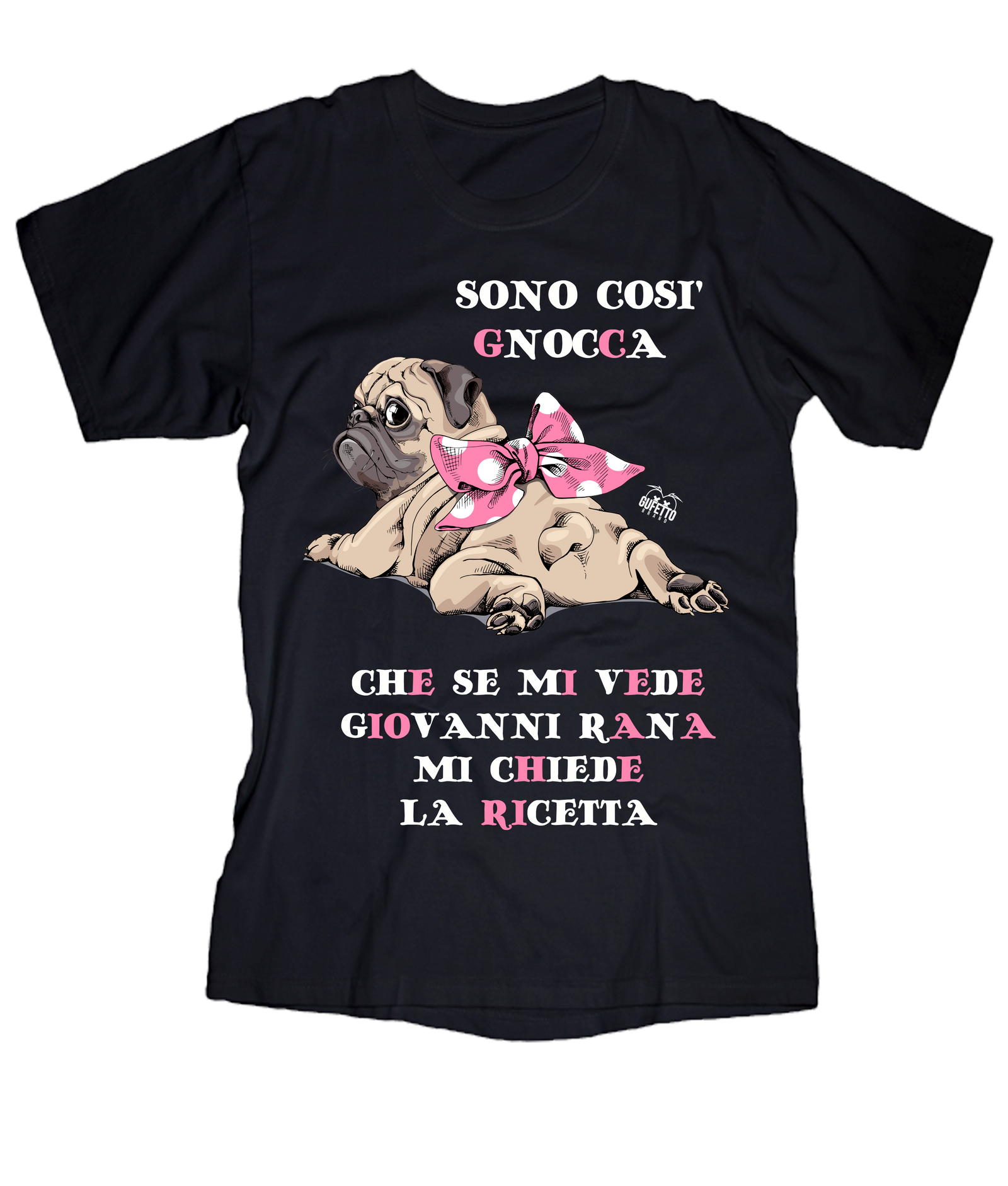 T-shirt Donna Gnocca Style - Gufetto Brand 