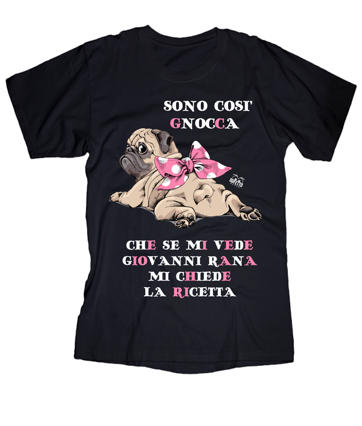 T-shirt Donna Gnocca Style - Gufetto Brand 