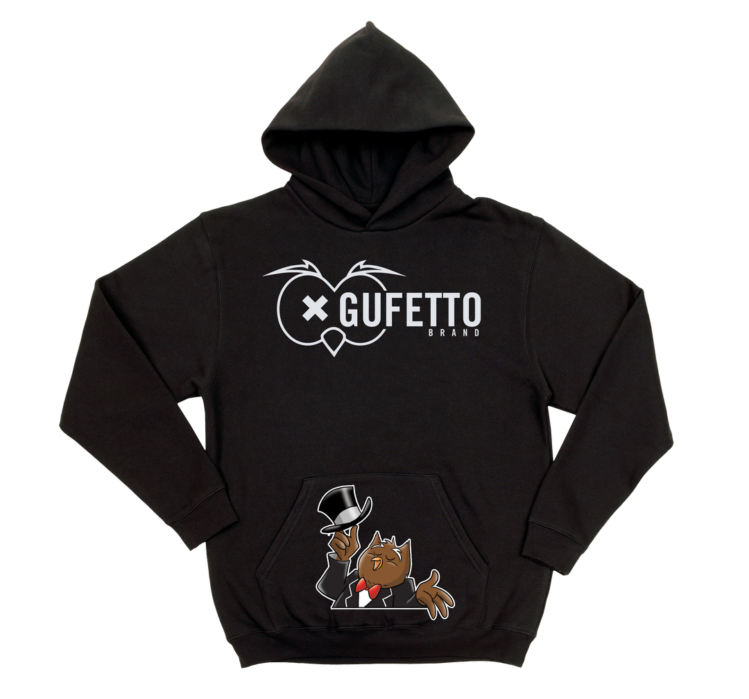 Felpa uomo Gufetto Brand Night - Gufetto Brand 