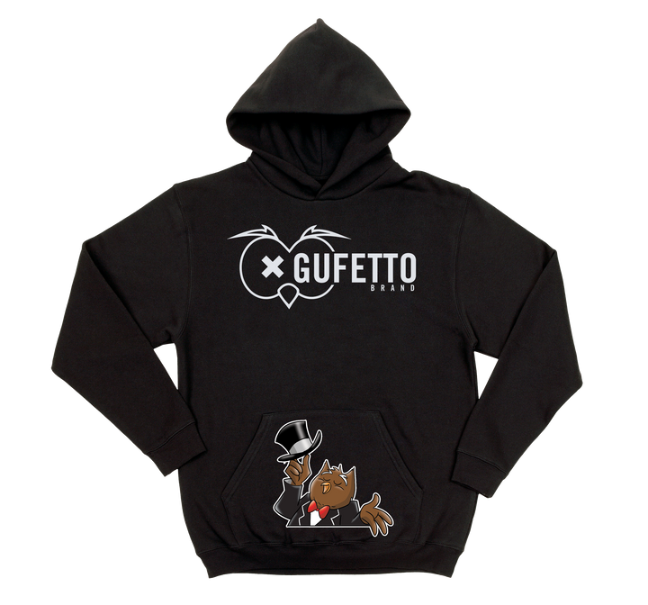 Felpa uomo Gufetto Brand Night - Gufetto Brand 