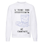 Felpa Classic Uomo Campari  ( S967 ) - Gufetto Brand 