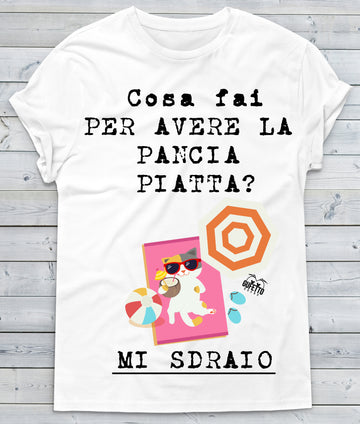 T-shirt Donna Pancia Piatta