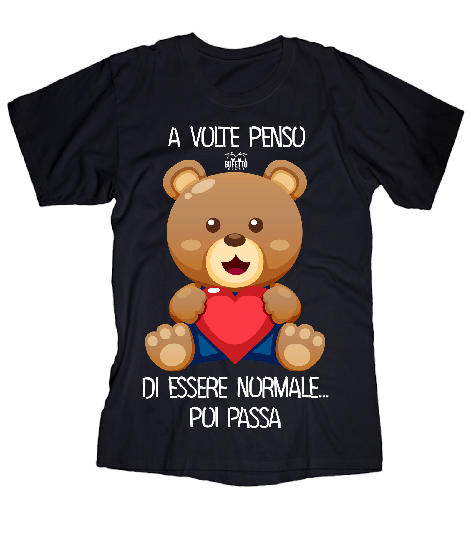 T-shirt Uomo Baby Bear Cuore - Gufetto Brand 
