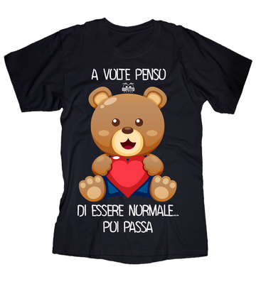 T-shirt Uomo Baby Bear Cuore