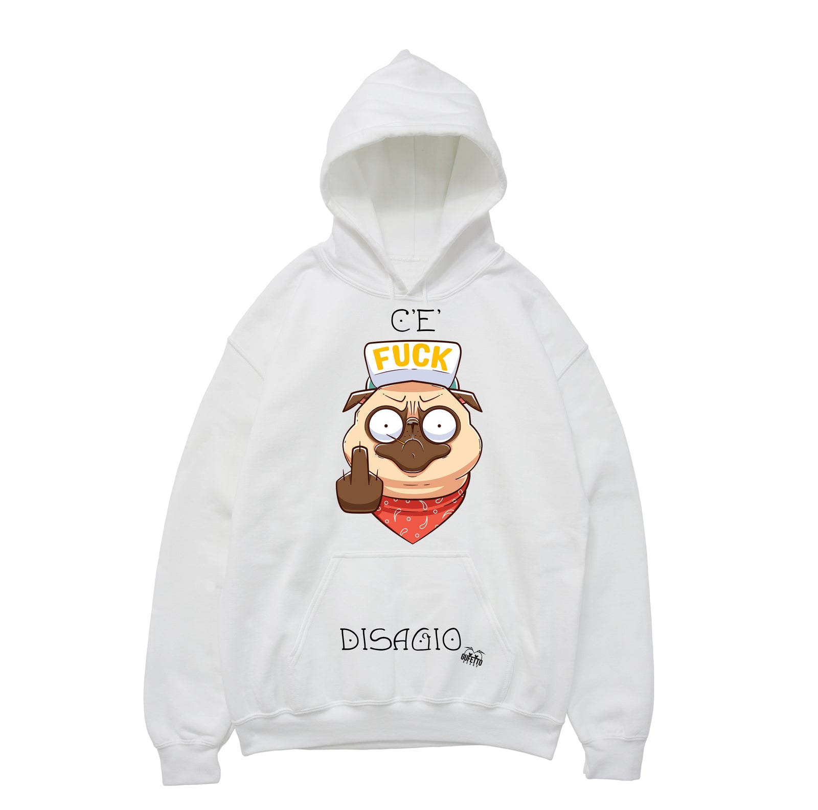 Felpa donna Disagio ( V378 ) - Gufetto Brand 