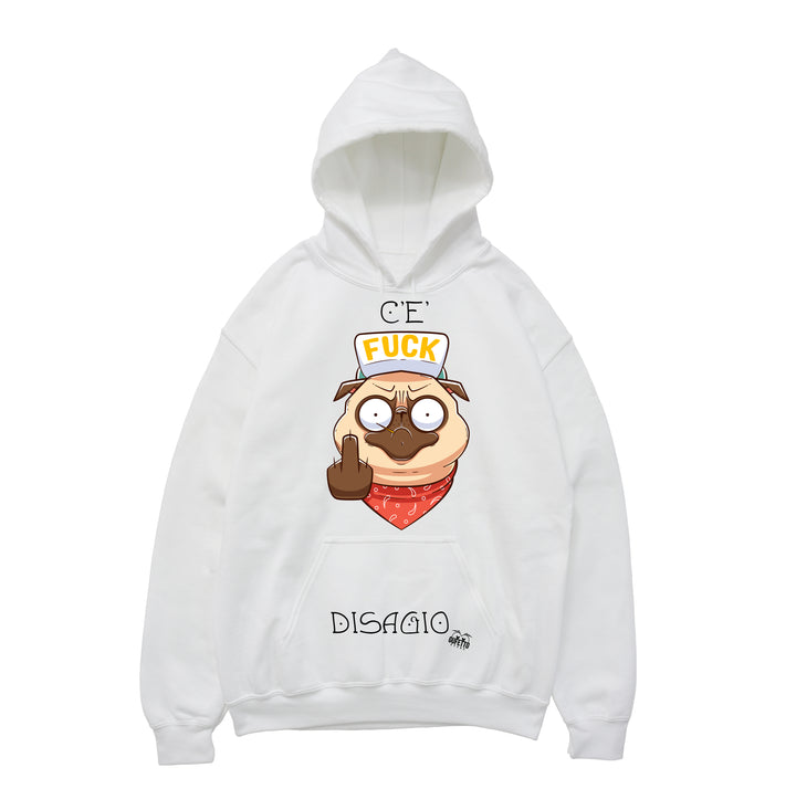 Felpa uomo Disagio ( V378 ) - Gufetto Brand 