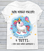 T-shirt Donna  Non Posso ( C958 ) - Gufetto Brand 