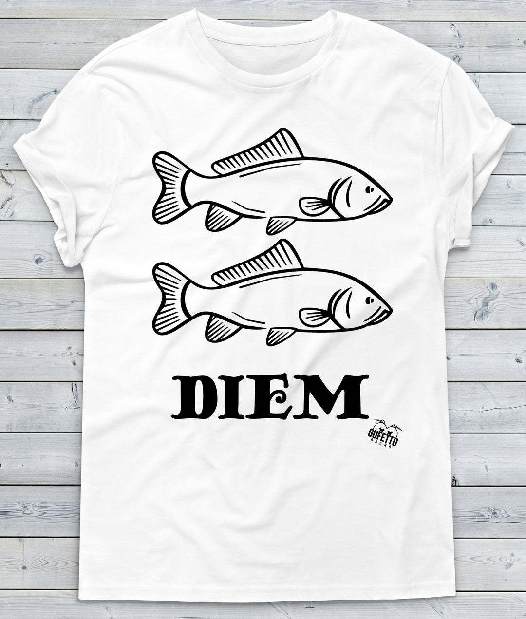 T-shirt Donna  CARPE ( Q032 ) - Gufetto Brand 
