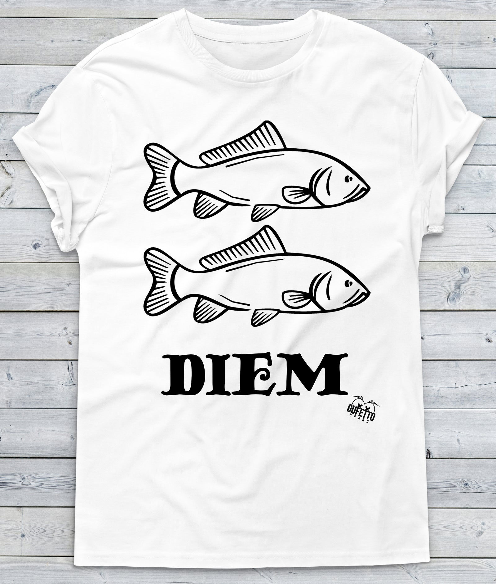 T-shirt Donna  CARPE ( Q032 ) - Gufetto Brand 