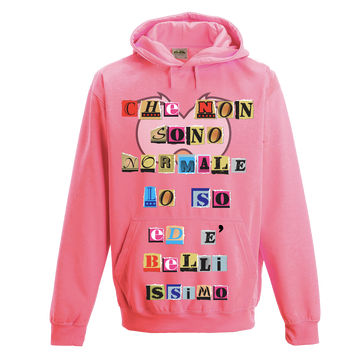 Felpa Donna Fluo Che non sono...