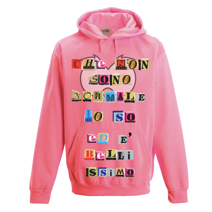 Felpa Donna Fluo Che non sono... - Gufetto Brand 