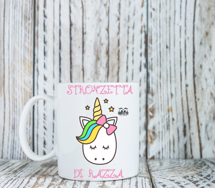 Tazza Stronzetta di Razza Unicorn - Gufetto Brand 