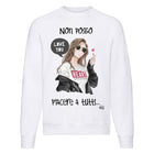 Felpa Classic Donna Non posso piacere  ( X294 ) - Gufetto Brand 
