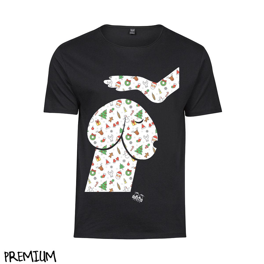 T-shirt Uomo IL MIO CAXXO DI NATALE ( N49563 ) - Gufetto Brand 
