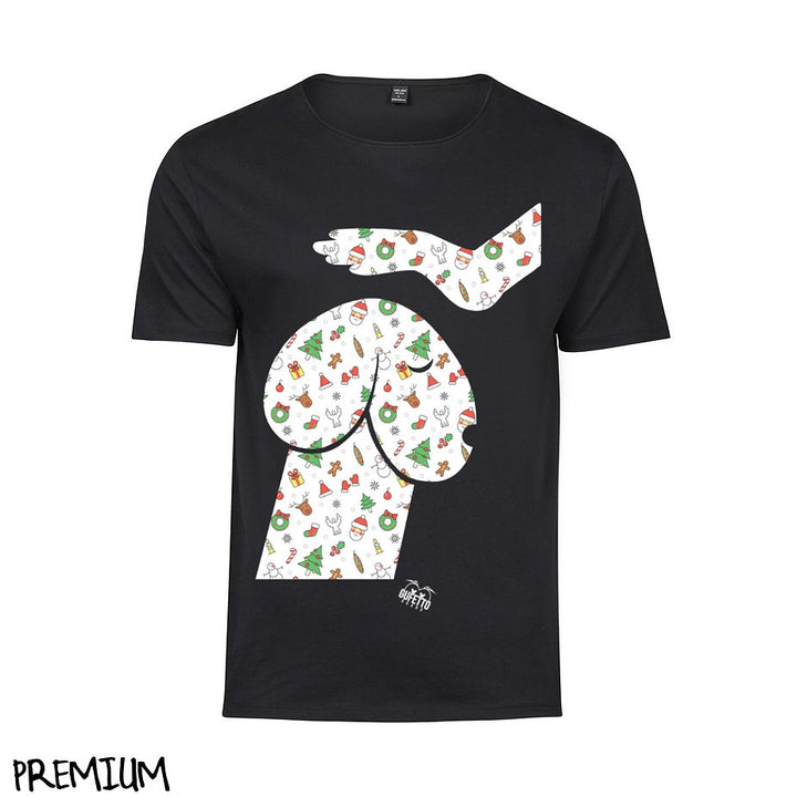 T-shirt Uomo IL MIO CAXXO DI NATALE ( N49563 ) - Gufetto Brand 