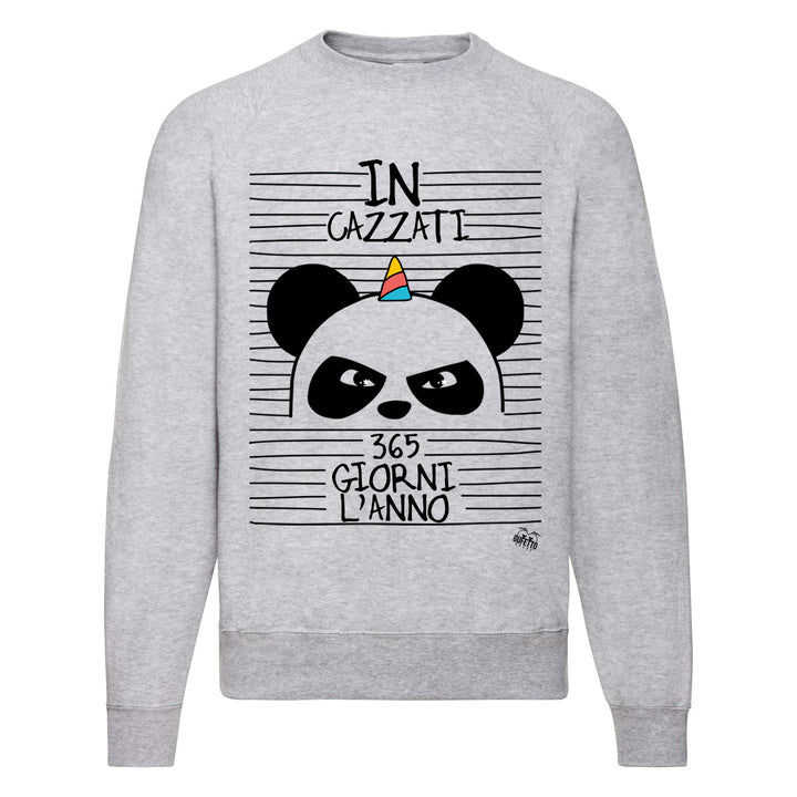 Felpa Classic  Uomo Donna INCAZZATI ( S953 ) - Gufetto Brand 