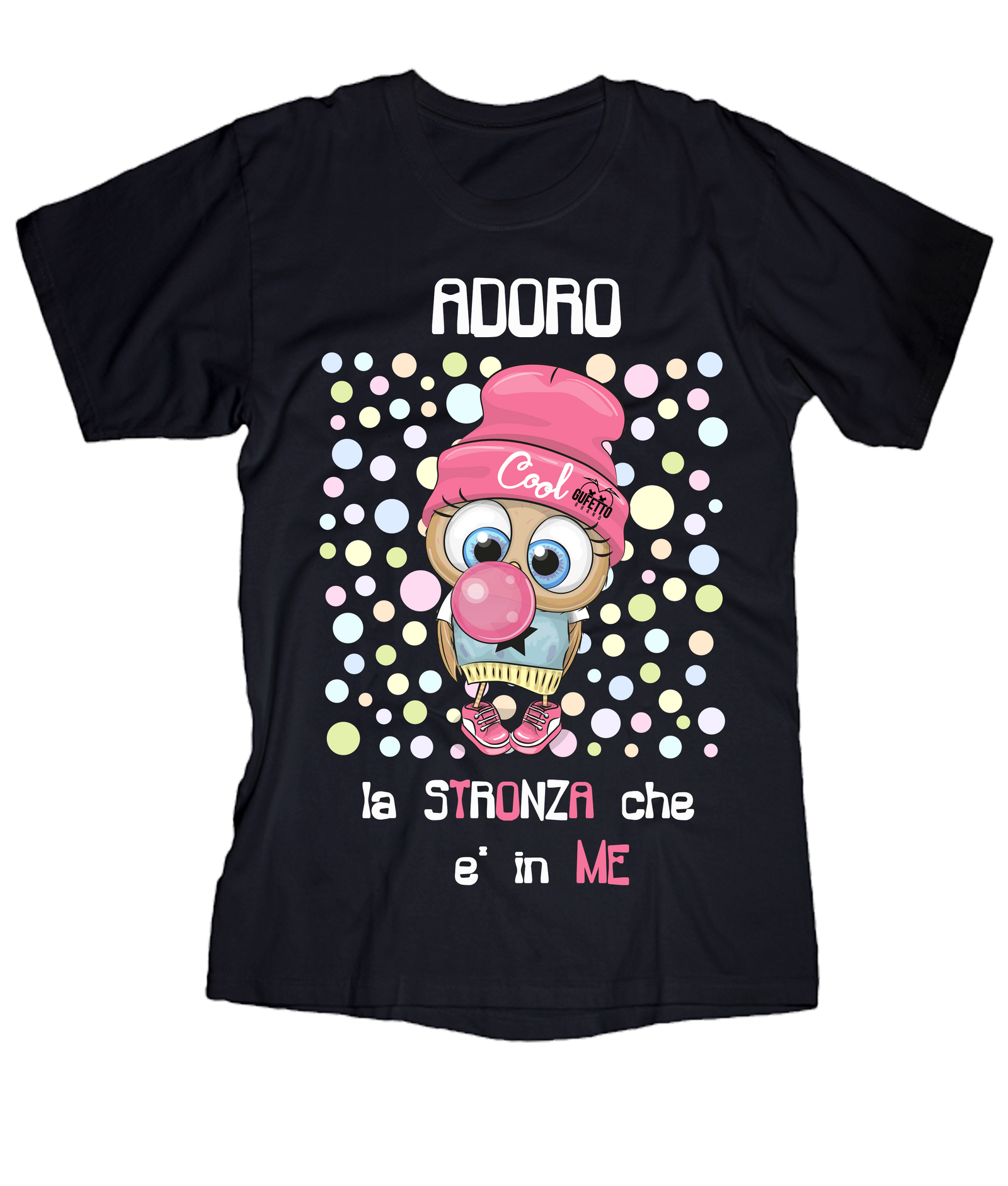 T-shirt Donna Adoro Gufetta Edition - Gufetto Brand 