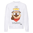 Felpa Classic  Uomo Donna Disagio ( V378 ) - Gufetto Brand 