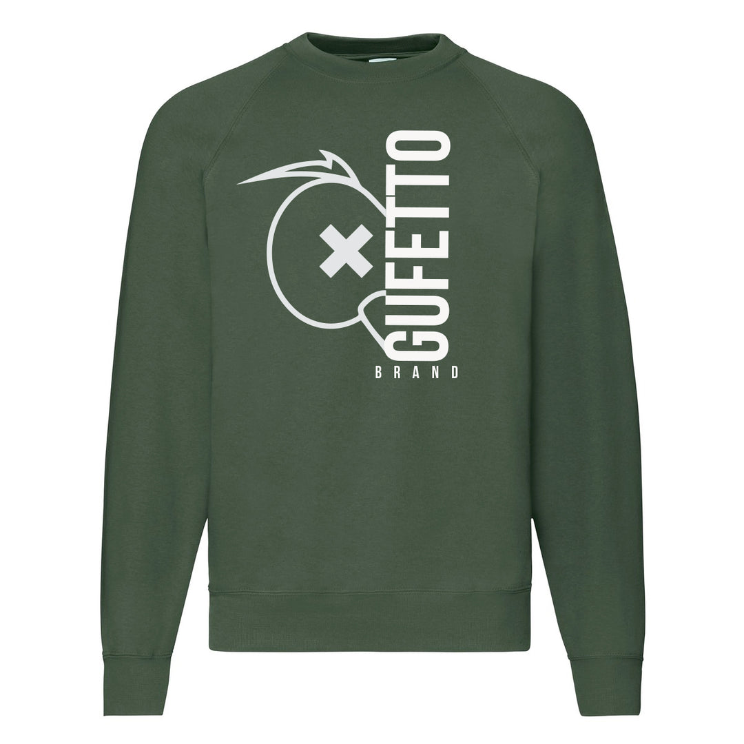 Felpa uomo Gufetto Brand Verde B - Gufetto Brand 