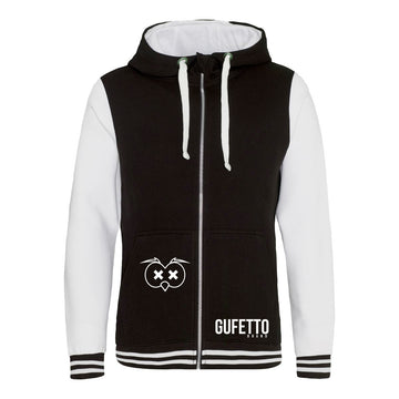Felpa Urban Donna/Uomo Nera bianca