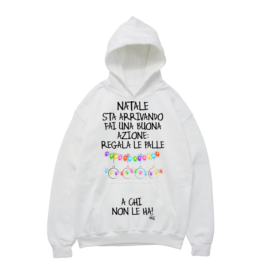 Felpa donna  Natale ( D2512 ) - Gufetto Brand 