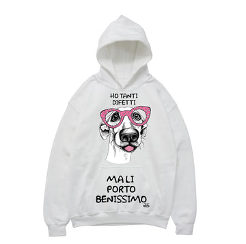 Felpa donna Ho tanti difetti ( E9418 )