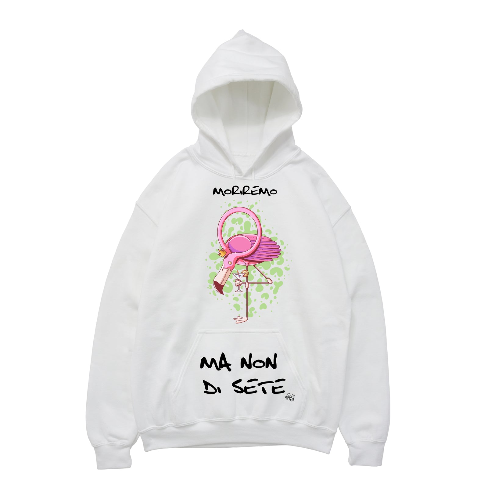 Felpa donna Pink D. ( Z098 ) - Gufetto Brand 