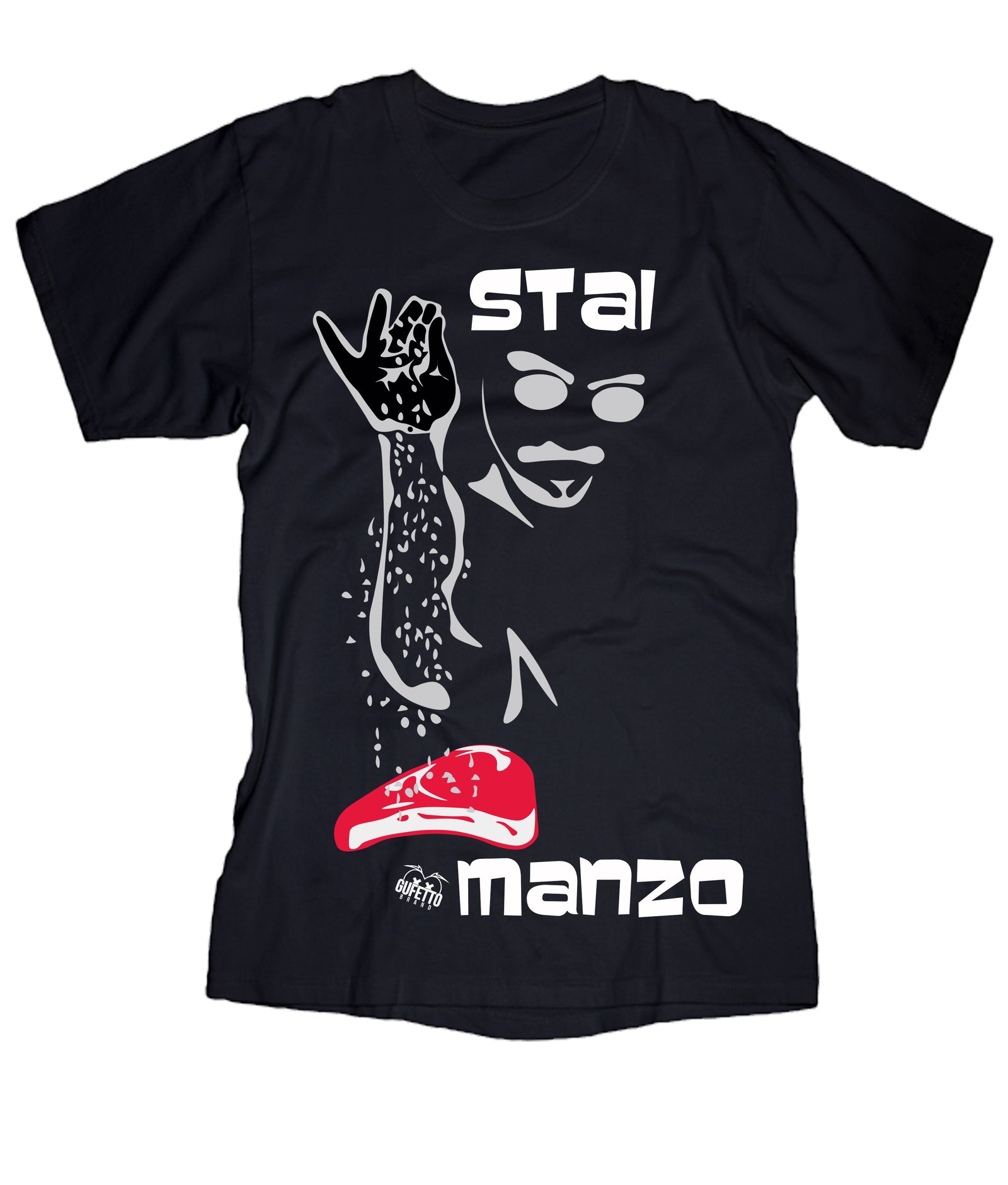 T-shirt Uomo MANZO ( C824 ) - Gufetto Brand 