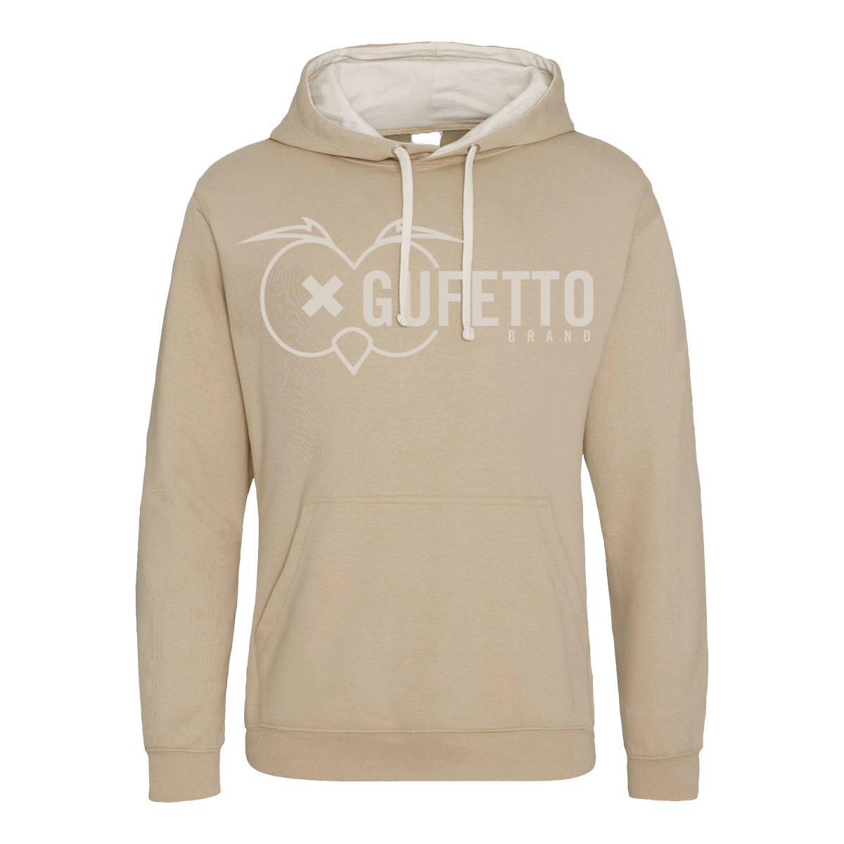 Felpa Donna/Uomo Uniform Beige W - Gufetto Brand 