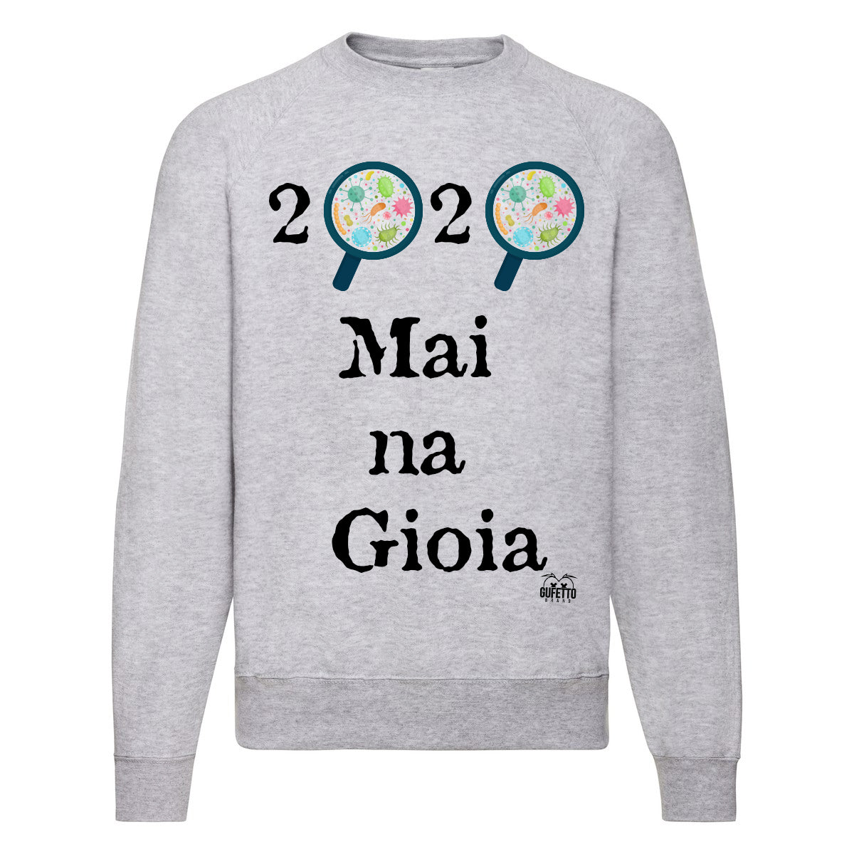 Felpa Classic  Uomo Donna Covid 19 ( C019 ) - Gufetto Brand 