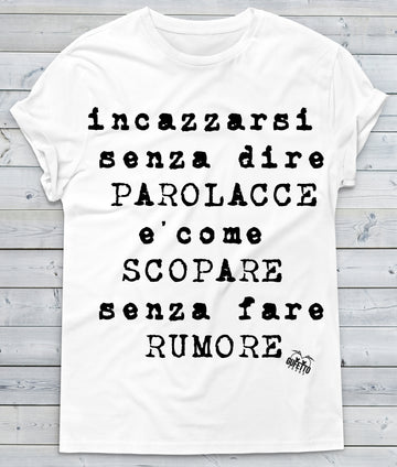 T-shirt Donna Incazzarsi ( A532 )