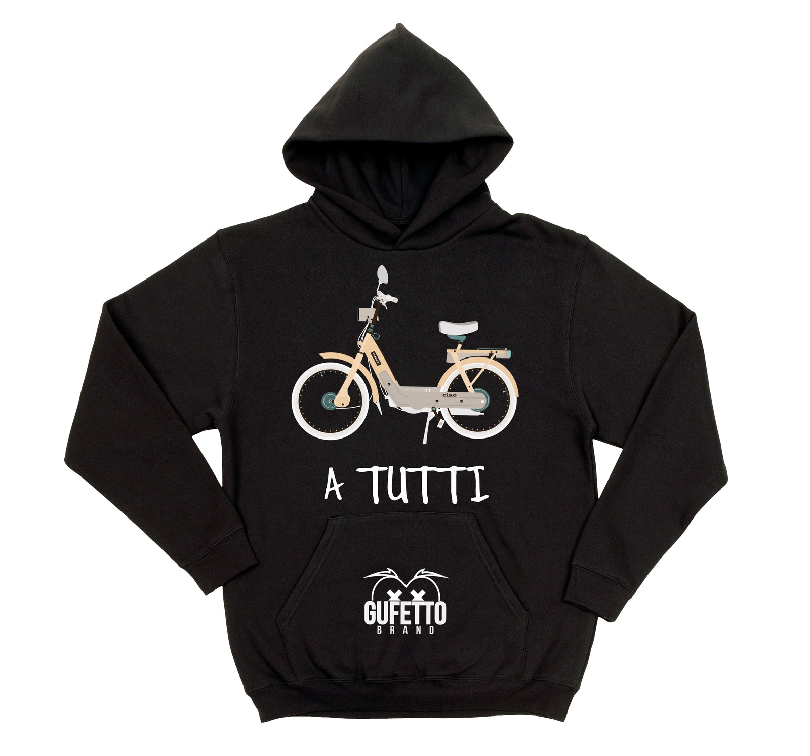 Felpa uomo CIAO ( F929 ) - Gufetto Brand 