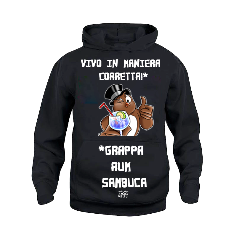 Felpa donna Vivo in... - Gufetto Brand 